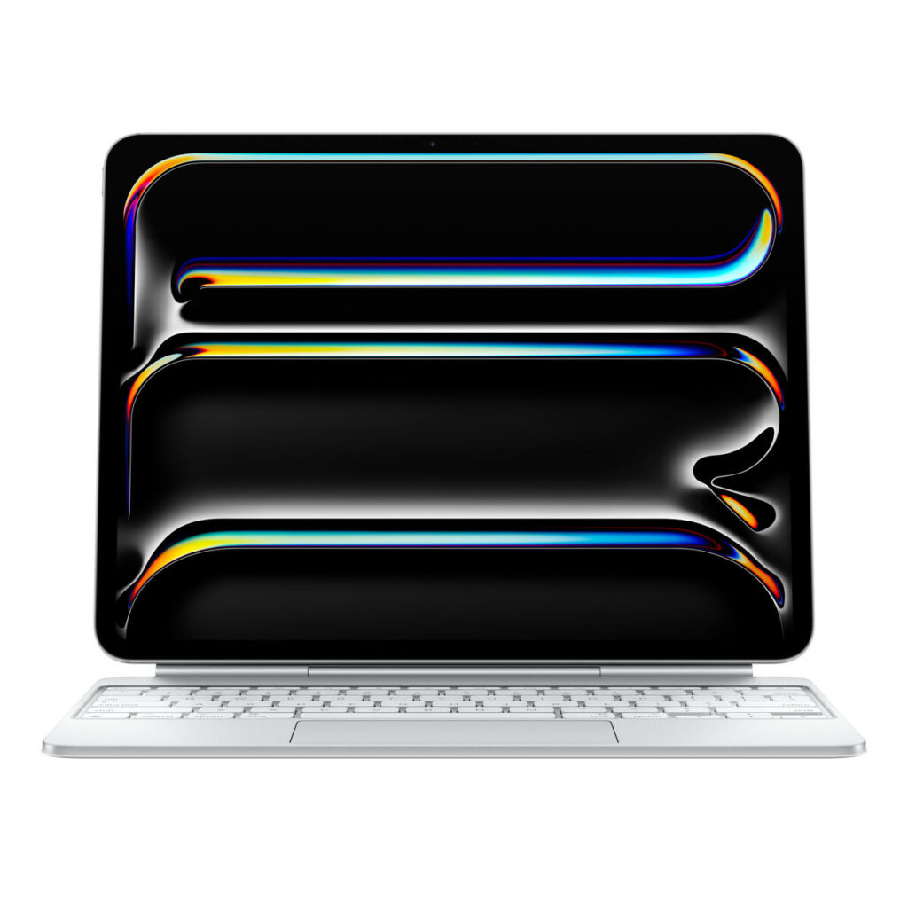 Toetsenbord Apple MWR43Z/A Wit Qwerty Spaans