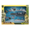 Toi Toys Alfafox Militair Vliegdekschip met Lanceer Straaljagers