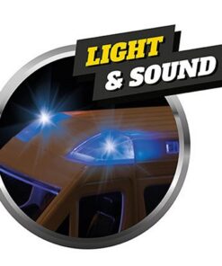 Toi-Toys Cars & Trucks Politiebus + Licht en Geluid - Afbeelding 3