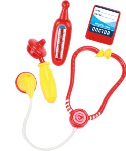 Alternative view of Toi-Toys Doktersset in Tas met Spuit en Thermometer