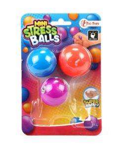 Toi-Toys Mini Anti Stressbal 4 cm 3 Stuks