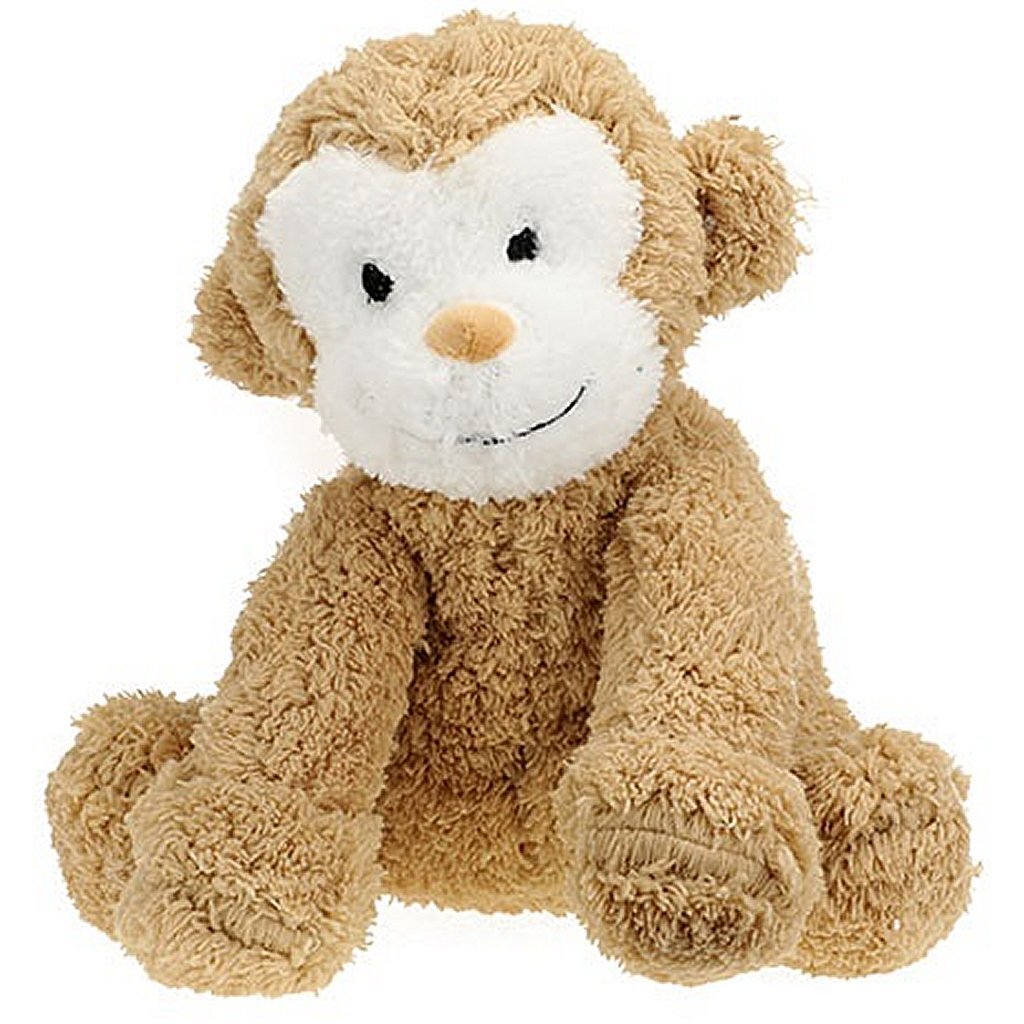 Toi-Toys Pluchen Aap + Knuffeldeken in Geschenkdoos - Afbeelding 2