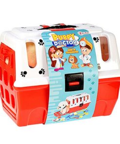 Toi-Toys Puppy in Reismand + Dierenarts Accessoires - Afbeelding 3