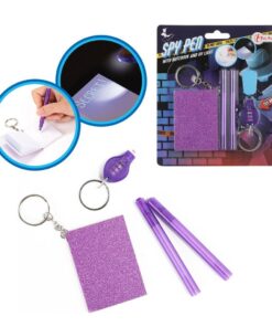 Toi-Toys Spy Pen Geheim Notitieboekje + 2 Pennen en Lampje - Afbeelding 3