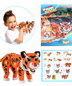 Toi-toys 3D Puzzel Tijger Junior 31,5 Cm Foam Oranje 121-Delig