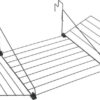 Tomado Metaltex Hangdroogrek Tilburg 12M Mat Zwart