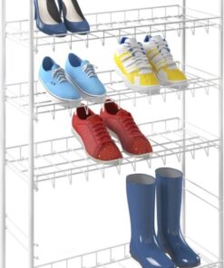 Tomado Metaltex Shoe 6 Schoenenrek Wit 64x23x104 cm  6 Verdiepingen - Afbeelding 3