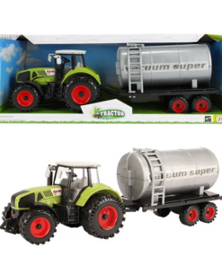 Tractor met Watertank Groen 20cm