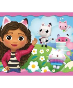 Alternative view of Trefl Gabby's Dollhouse 4in1 Puzzel 35-70 Stukjes