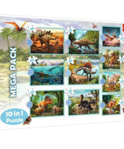 Trefl Puzzel 10in1 Mega Pack Dinosaurs 20-48 Stukjes