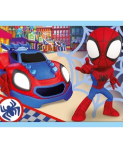 Trefl Spidey and Friends 4in1 Puzzel 12-24 Stukjes - Afbeelding 2