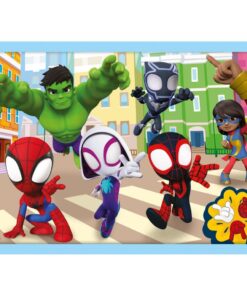 Trefl Spidey and Friends 4in1 Puzzel 12-24 Stukjes - Afbeelding 3