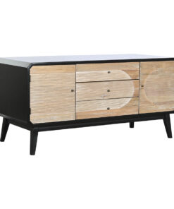 Tv-meubel DKD Home Decor 120 x 50 x 58 cm Zwart Hout