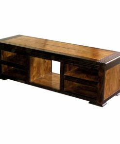 Tv-meubel DKD Home Decor 140 x 45 x 45 cm Donkerbruin Acacia
