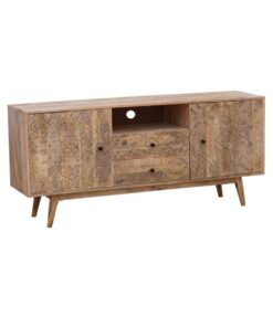 Tv-meubel DKD Home Decor Multicolour Natuurlijk Mangohout 155 x 40 x 70 cm