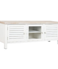 Tv-meubel DKD Home Decor Spar Wit Hout MDF 120 x 40 x 45 cm
