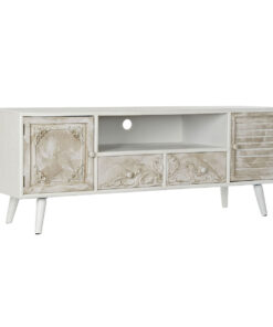 Tv-meubel DKD Home Decor Wit Beige 136 x 40,5 x 52 cm