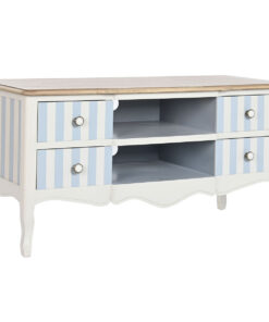 Tv-meubel DKD Home Decor Wit Hemelsblauw (120 x 48 x 60 cm)
