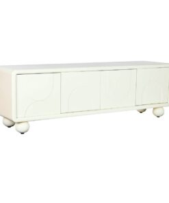 Tv-meubel DKD Home Decor Wit Hout MDF 160 x 37 x 50 cm