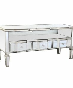 Tv-meubel DKD Home Decor Zilverkleurig 112 x 45 x 50 cm