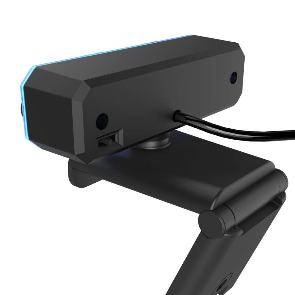URage Streaming-webcam REC 900 FHD Met Spy Protection Zwart - Afbeelding 2