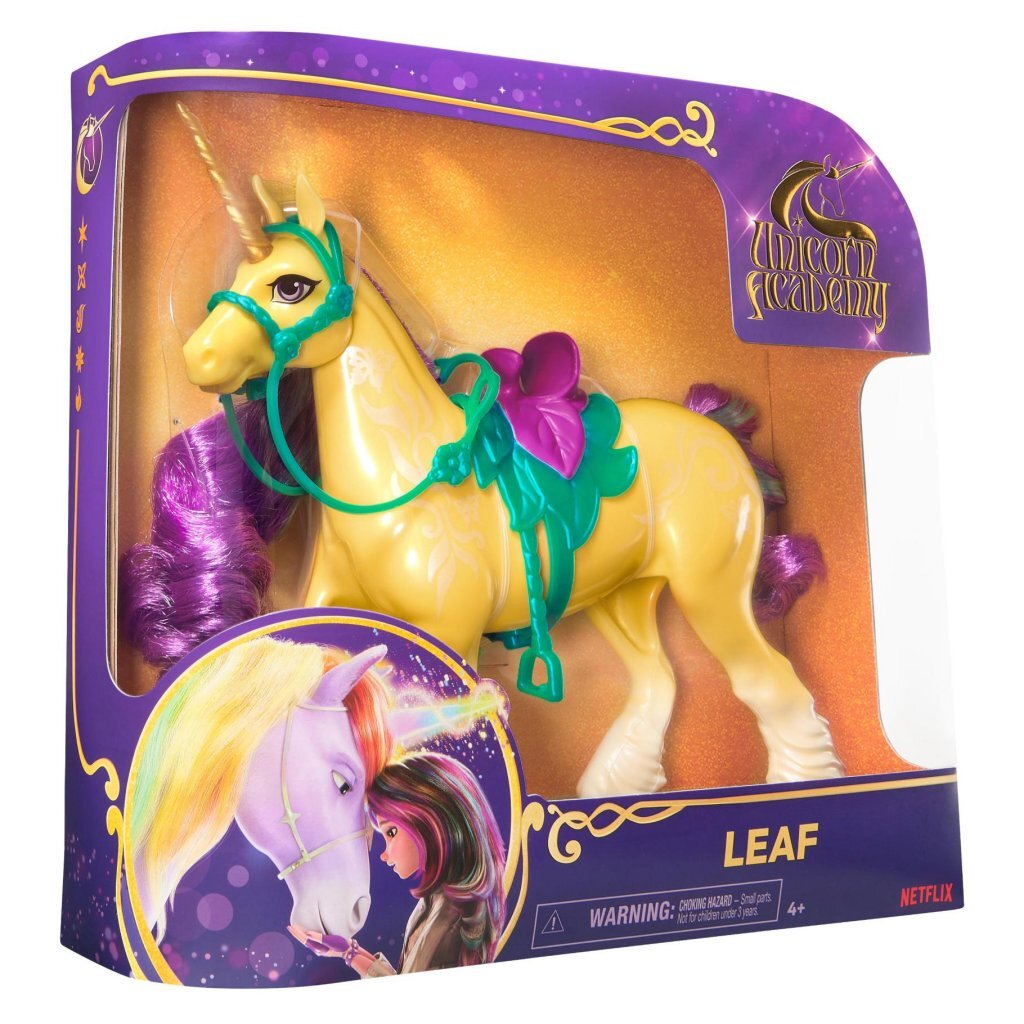 Unicorn Academy Eenhoorn Leaf + Licht en Geluid - Afbeelding 2