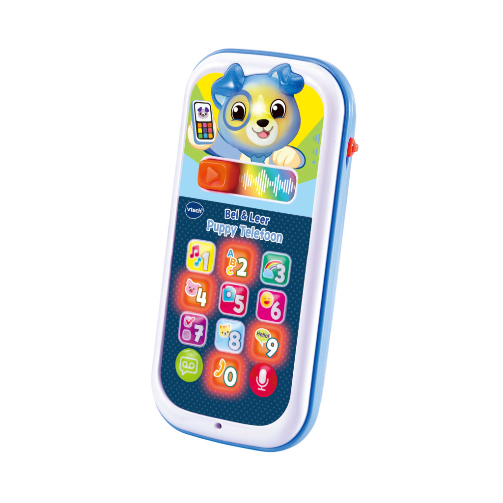 VTech Baby Bel en Leer Puppy Telefoon + Licht en Geluid - Afbeelding 2