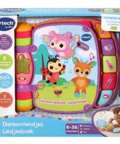 VTech Dierenvriend Liedjesboek + Licht en Geluid Roze
