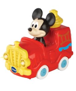 VTech Toet Toet Auto Disney Mickey Brandweerwagen + Licht en Geluid - Afbeelding 3