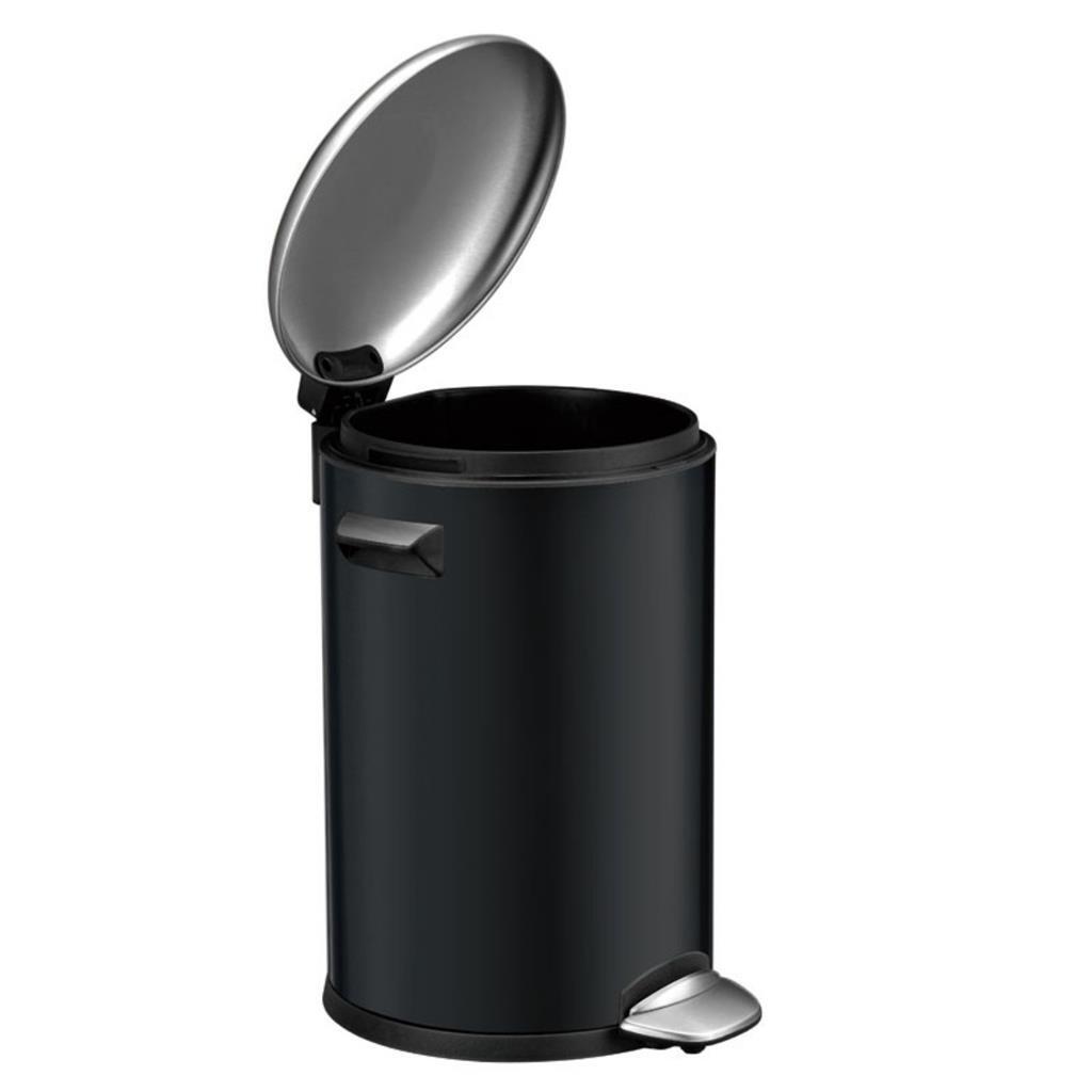 Vepa Bins Belle Deluxe Pedaalemmer 3L Zwart/Zilver - Afbeelding 2