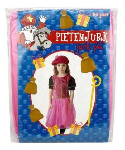 Alternative view of Verkleedset Pietenjurk Roze Paars 3-5 Jaar