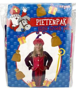 Alternative view of Verkleedset Pietenpak Paars-Roze 3-5 Jaar