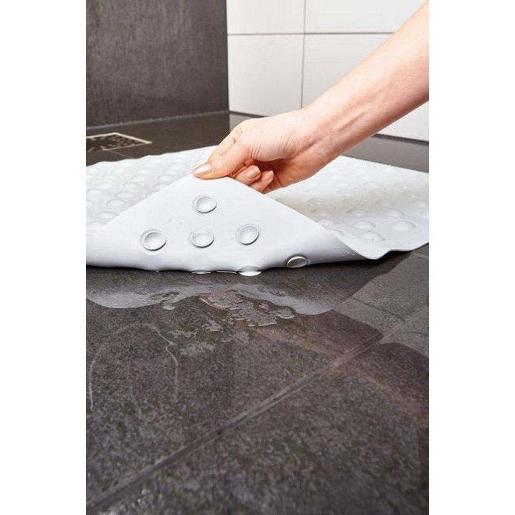 Vitility Douchemat 54x54 cm Rubber/Wit - Afbeelding 2