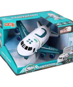 Vliegtuig City Dreamliner 25x30 cm + Licht en Geluid