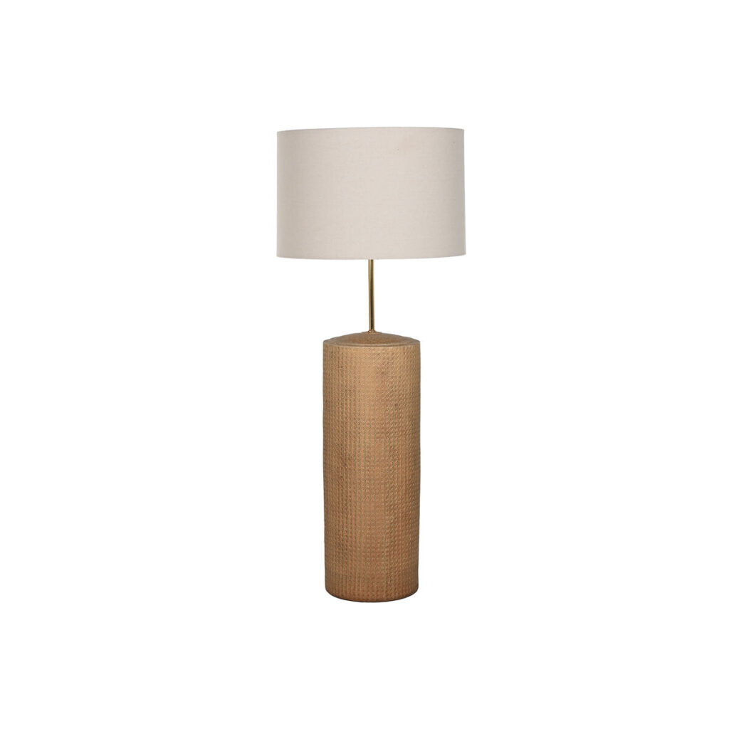 Vloerlamp Home ESPRIT Bruin Beige 220 V 50 X 50 X 124,5 cm