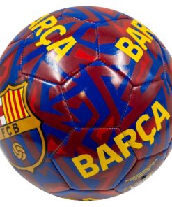 Alternative view of Voetbal FC Barcelona Tech Square Maat 5 Blauw/Rood