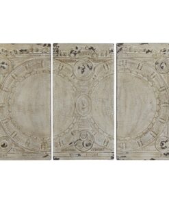 Wanddecoratie DKD Home Decor Beige Neoklassiek 178 x 4 x 112 cm (3 Onderdelen)