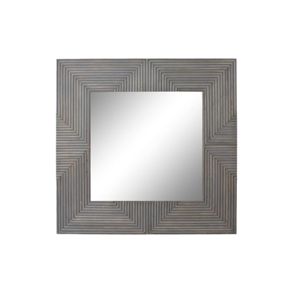 Wandspiegel DKD Home Decor Grijs 121 x 4 x 121 cm