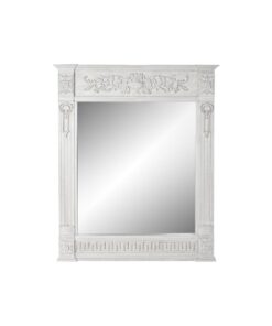 Wandspiegel DKD Home Decor Grijs Romantiek 133 x 8,5 x 167 cm