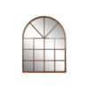 Wandspiegel Home ESPRIT Natuurlijk Kristal Spar Spiegel Neoklassiek Venster 150 x 3,5 x 186 cm