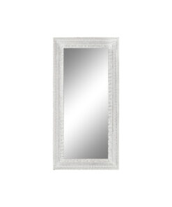 Wandspiegel Home ESPRIT Wit Indiaas Decapé 87 x 4 x 175 cm