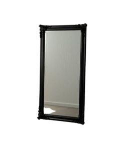 Wandspiegel Zwart 105 x 195 x 7 cm