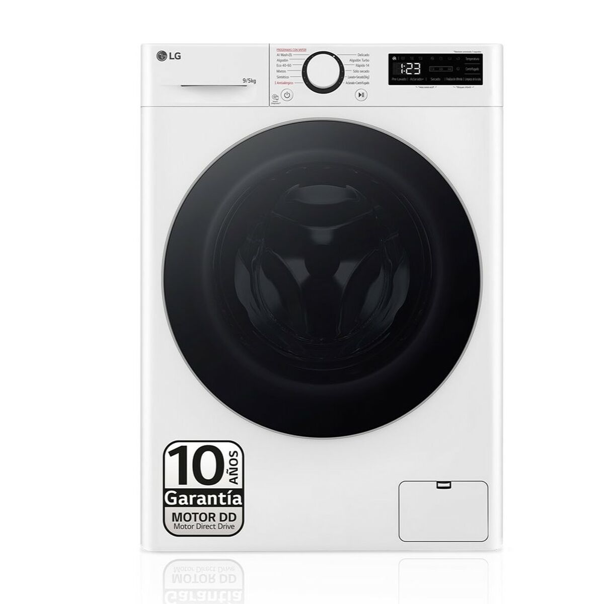 Washer - Dryer LG F2DR5S09A1W 5 kg 1200 rpm