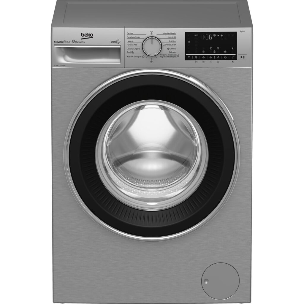Wasmachine BEKO B3WFT58220X 60 cm 1200 rpm 8 kg