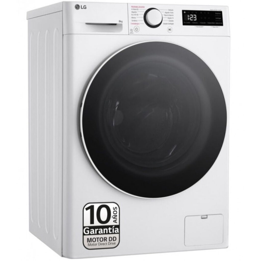 Wasmachine LG F2WR5S08A0W 60 cm 1200 rpm 8 kg