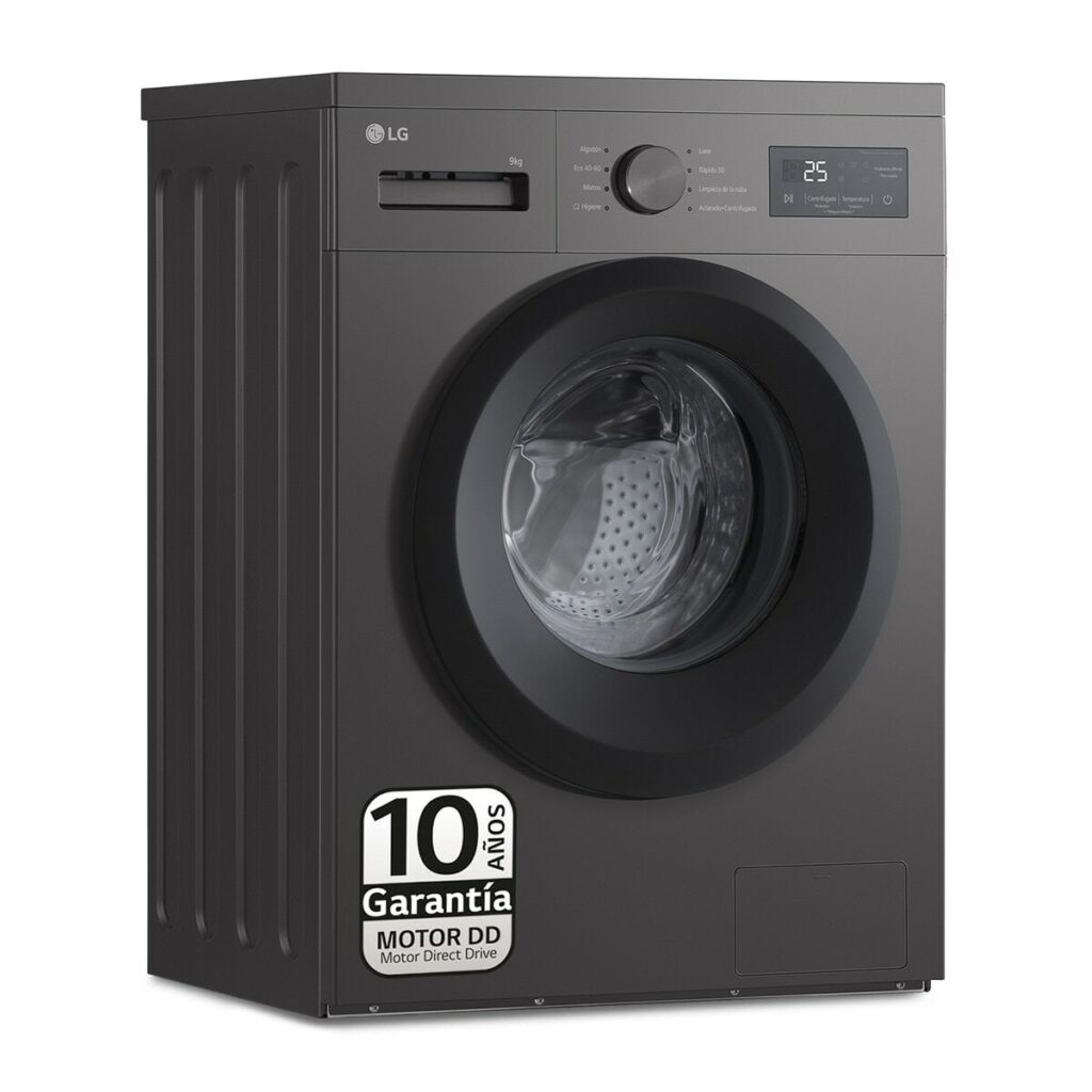 Wasmachine LG F4A1009NDK 1400 rpm 9 kg Zwart
