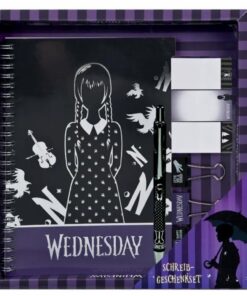 Wednesday Schrijfset Giftbox