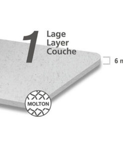 Wenko Vervangende Strijkplank Molton 130x40 cm - Afbeelding 3
