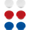 Westcott AC-E10806 Magneet Assorti Pak à 10st. Ø 15x8mm