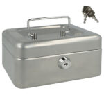 Westcott AC-E51000-ZI Geldkist 152x120x79mm Zilver